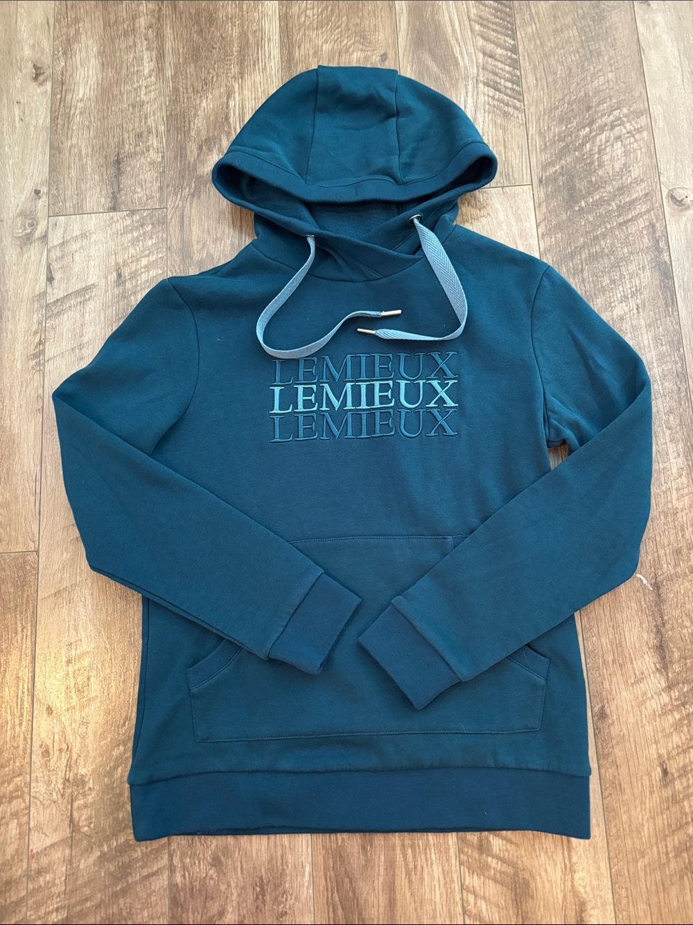 Lemieux Teal Pullover Hoodie for Women